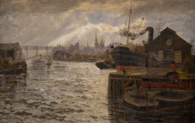 The Tyne with High Level Bridge, 1920