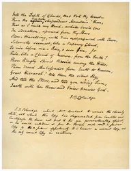Hymn before Sunrise in the Vale of Chamouny, tryckt första gången 1802.