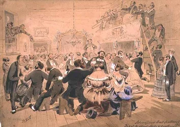 Den första prenumerationsbollen, Ballarat, Victoria