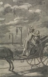 Mord i vagnen (troligen ett utkast till The Tyburn Chronicle)