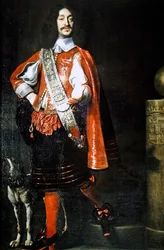 Porträtt av greve Ferdinand Von Werdenberg