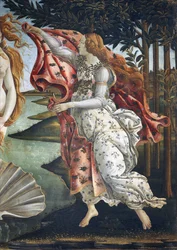 Venus födelse (detalj)