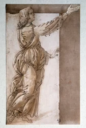 Ängel (ritning