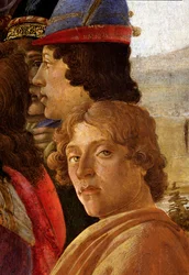 The Adoration of the Magi, detalj