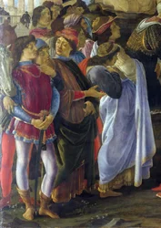 Detalj av Magiernas tillbedjan