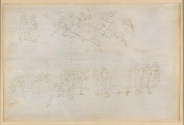La Divina Commedia, Inferno XXIII. Vergilius och Dante i helvetets åttonde krets (Malebolge), 6:e bolgia: Straffet för hycklarna