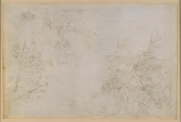 La Divina Commedia, Inferno XXI. Vergilius och Dante i helvetets åttonde krets (Malebolge), 5:e bolgia: Straffet för de korrupta inom offentlig förvaltning; Eskort av djävlarna
