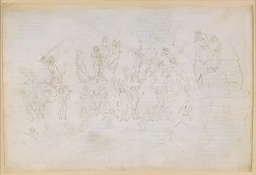 La Divina Commedia, Inferno XXVIII. Vergilius och Dante i helvetets åttonde krets (Malebolge), 9:e bolgia: Straffet för kättare och dem som sår splittring; mötet med Muhammed och Bertran de Born