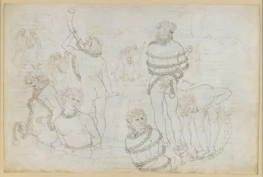 La Divina Commedia, Inferno XXXI. Helvetets åttonde krets (Malebolge): Jättarnas strid – Pozzo dei Giganti
