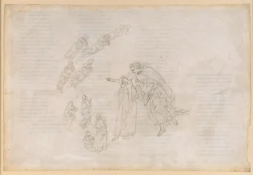 La Divina Commedia, Paradiso IV. Den första planetsfären (månhimlen): Beatrice förklarar för Dante var de saligas egentliga vistelseort ligger