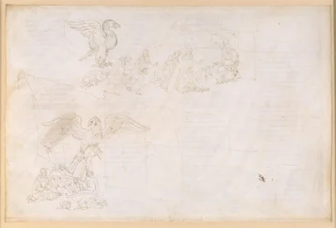 La Divina Commedia, Purgatorio IX. Förpurgatoriet: Mellanzonen och portterrassen: Dantes dröm; Framför purgatoriets port