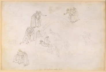 La Divina Commedia, Purgatorio VII. Förpurgatoriet, mellersta zonen: De försumliga furstarnas dal