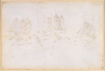 La Divina Commedia, Purgatorio XXI. Purgatoriets femte ring: De girigas och slösarnas botgöring; Statius träder fram