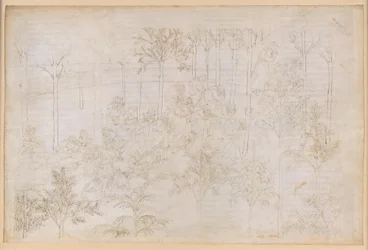 La Divina Commedia, Purgatorio XXXIII. Det jordiska paradiset: Beatrice i dygdernas krets; avfärd; Dantes bad i floden Eunoe