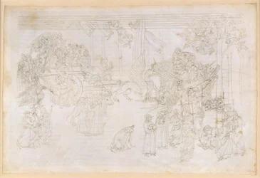 La Divina Commedia, Purgatorio XXXII. Det jordiska paradiset: Kunskapens träd och kyrkans historiska öde