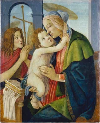 Madonna med barnet och den lille Johannes