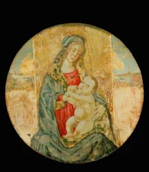 Mary med barn