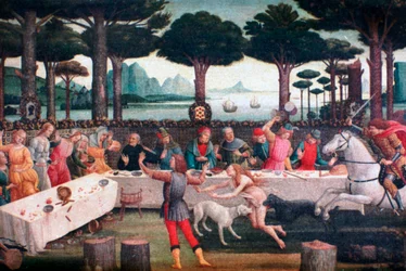 Banketten i tallskogen, 1482-1483