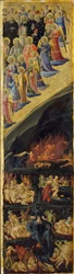 The Last Judgment Winged Altar, högra panelen, tidigt 1400-tal