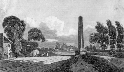 Hadley Highstone, nära Barnet, 1805.