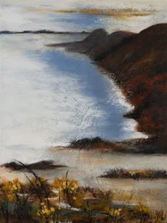 Down by the Coast, 2019 (akryl på duk)
