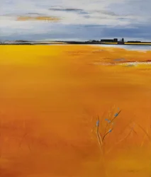 Farmstead, 2019 (akryl på duk)