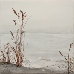Mystic Morning, 2023 (akryl på duk)