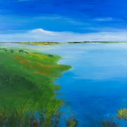 Rising Water, 2022 (akryl på duk)