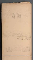 Skissbok, sidan 07: "Carter Mt () 28 augusti"