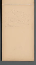 Skissbok, sida 08: Carter Mountian, 1859.