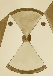 Brun geometrisk balans