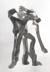 Dynamiska tuschfigurer
