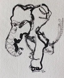 Expressiv linjeteckning