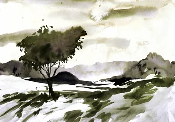 Landskapet vid Lone Tree