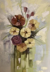 Livfulla, moderna blommor