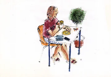 Café, 2009 (akryl)