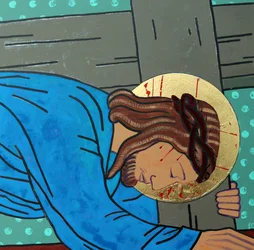 Jesus faller