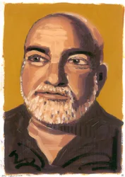 John Schlesinger, 2008 (olja på papper)