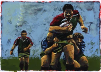Rugby, 2009 (akryl)