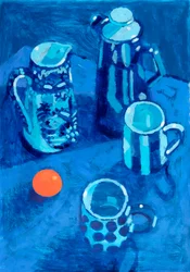 Still Life #44, 2025 (akryl på kartong)