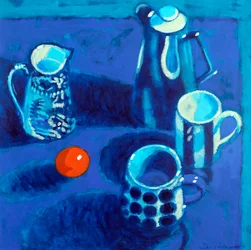 Still Life #46, 2025 (akryl på kartong)