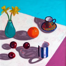 Still Life #50, 2025 (akryl på kartong)