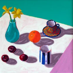 Still Life #51, 2025 (akryl på kartong)