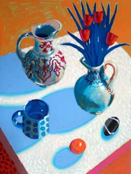 Still Life #53, 2025 (akryl på kartong)