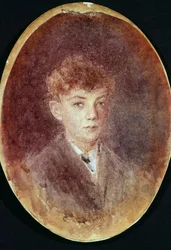 Porträtt av Edward Benjamin Britten (Lowestoft