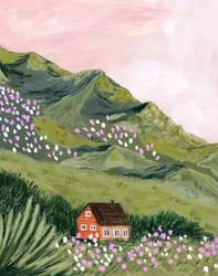 Mountain Home – Rosa himmel