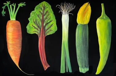Vegetables, 2024 (olja på duk)