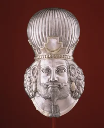 Chef för en kung, c.400-talet (silver, kvicksilverförgyllning)
