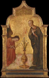 Bebådelsen, ca. 1435.