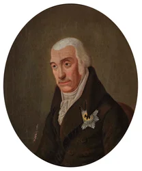 Porträtt av Karl II, storhertig av Mecklenburg-Strelitz 1741-1816, 1816.